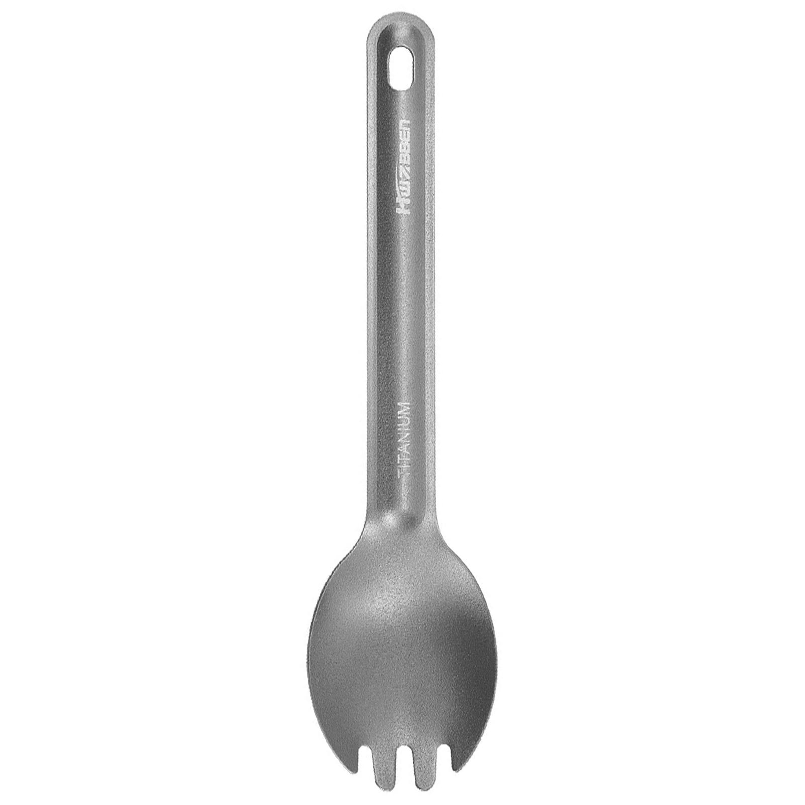 

Portable Ultralight Titanium Fork EDC Tableware Outdoor Camping Hiking Picnic KTY Spork