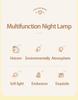 Silicone Patting Lamp Unicorn LED Rechargeable  Night Lamp with Remote Control Dimmable Bedside Bedroom Mood Light Creative Gift
