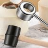 Stainless Steel Coconut Opener Tools Rubber Hammer Multi-functional Coconut Puncher Heavy Duty Wooden Handle Coconut Breaker Kit