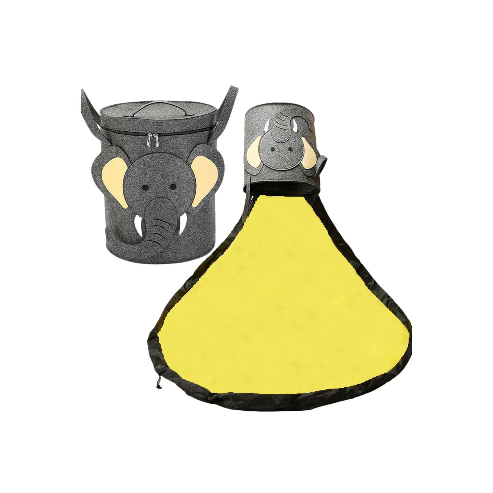 

Сумка-корзина для хранения игрушек со шнурком, с милыми рисунками животных, подходит для конструкторов, пазлов, игрушек и хранения в детских комнатах One Size