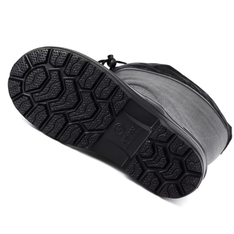 Winter Men Rain Boots High Rain Boots Platform Snow Boots Windproof Cotton Winter Warm Slip on Shoes for Men New Zapatos Mujer