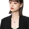 Sweet Summer Titanium Heart Pendant Necklace for Women - Light Luxury Jewelry