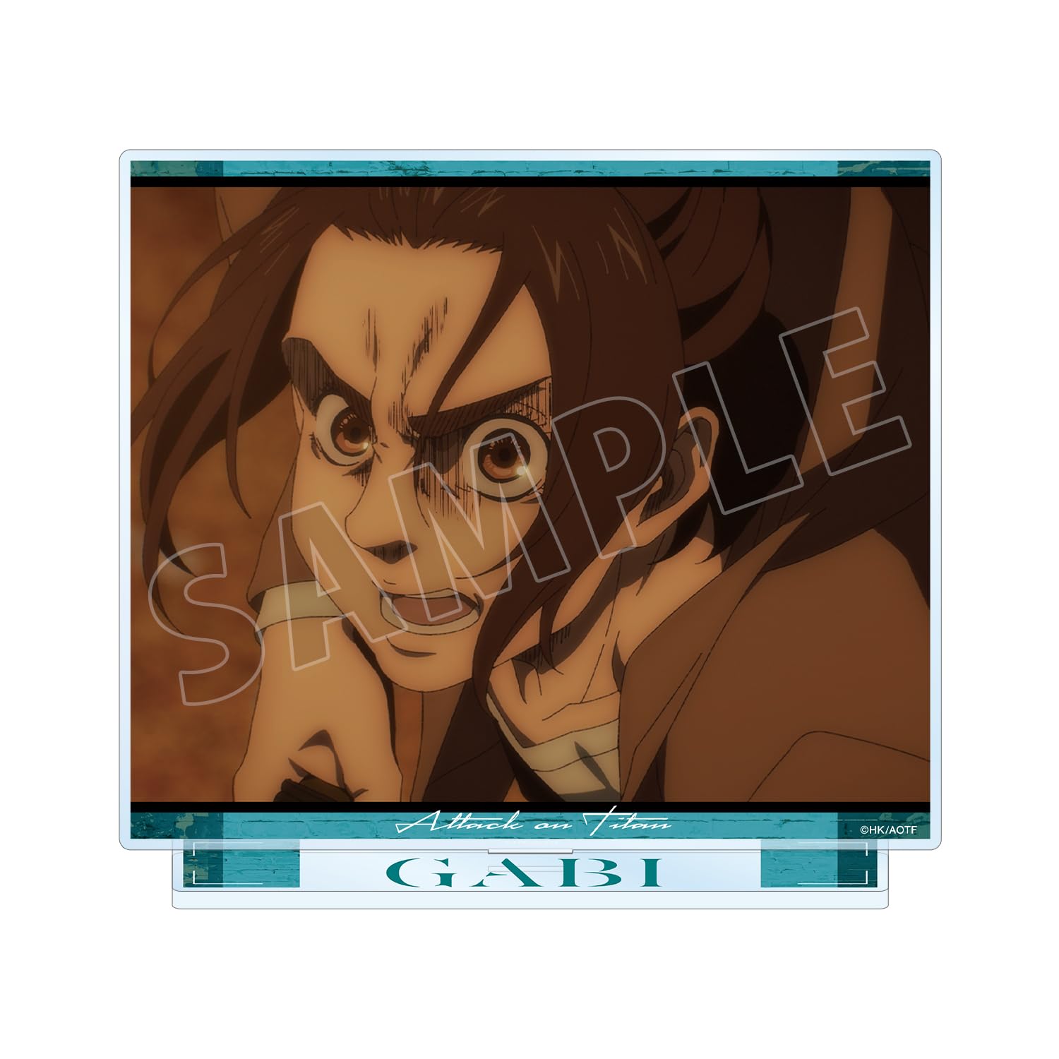 TV Anime on Gabi Scene Big Acrylic Stand Attack Titan