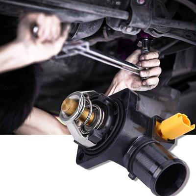 Engine Coolant Thermostat 1336Z2 9650926280 Replacement Thermostat Pipe Joint for 206 207 1007 Bipper Tepee