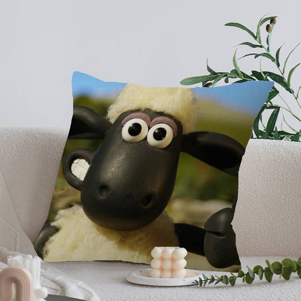 Cartoon S-shaun The S-sheep Pillowcase Toon Gift Cushion Cover Bedroom Home Sofa Chair Seat Decor Pillow Case