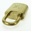 Used LOUIS VUITTON Cadena No.317 metal gold padlock