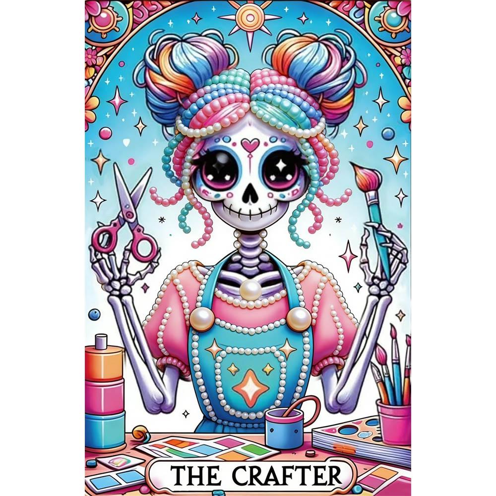 

DIY THE CRAFTER Pearl Diamond Art Kits Without Frame 30x40cm Gem Art Diamond Painting Kits for Adults/Beginners Gift Idea Home Wall Decor 30x40cm