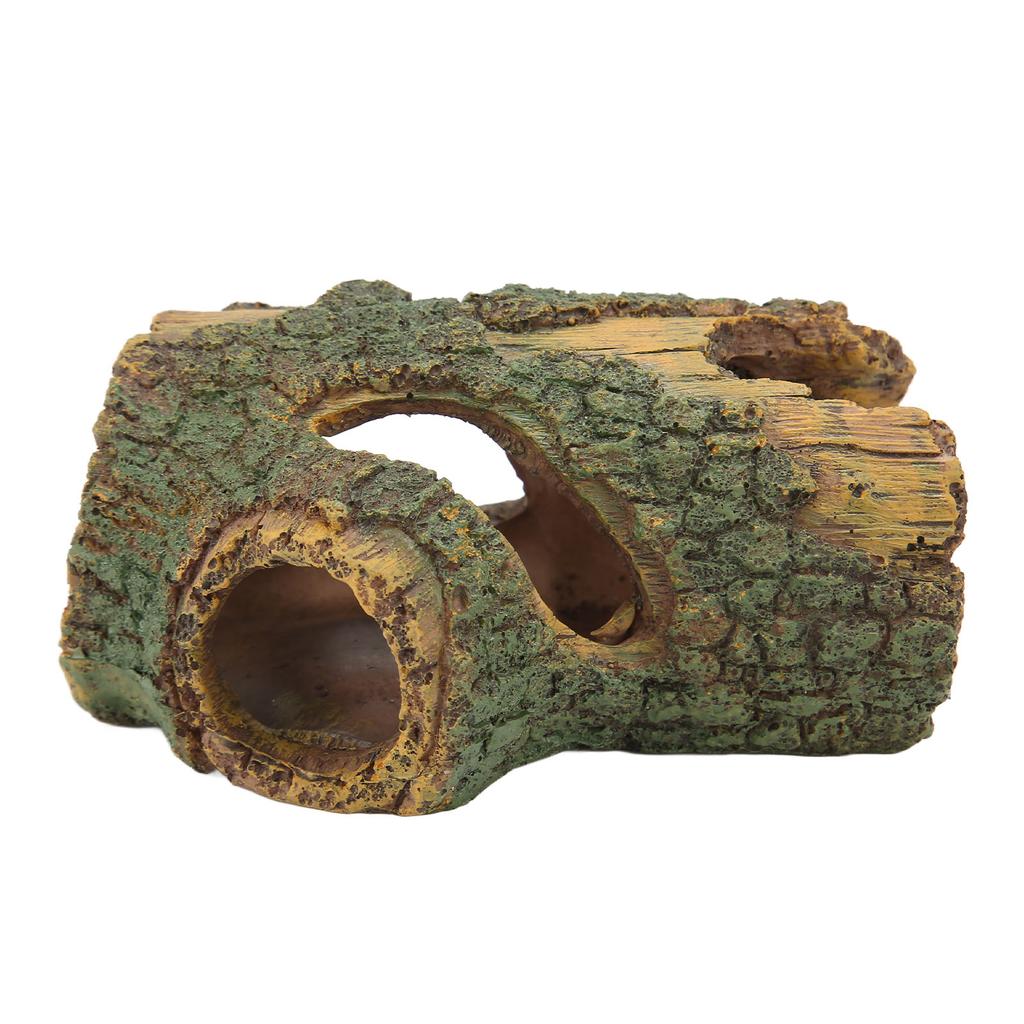 Wood   Aquarium Ornament Simulation Resin Fish   Artificial Tree Hole Ornament for Aquascaping
