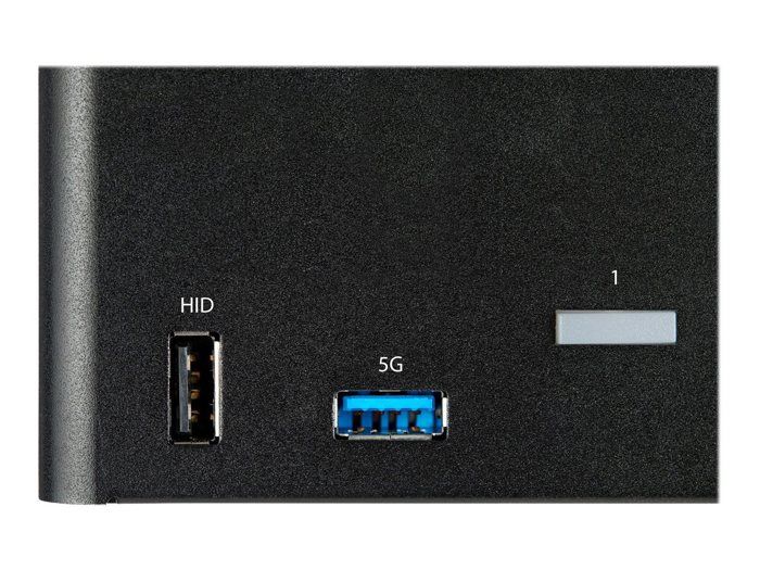 Commutateur KVM - Startech - SV231TDPU34K - 3 Écrans 4K 60Hz - USB 3.0 - Boîtier En Acier