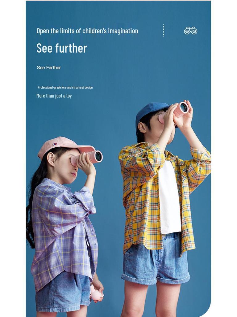 HD Focus Detachable Kids' Binoculars - Single/Double Barrel