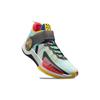 Li Ning Wade Fission 7 Comfortable Cushioning Slip Resistant Abrasion Resistant Mid Top Basketball Shoes Men's Blue ABPR025-5