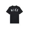 Nike Solid Color Front Print Vintage American Crew Neck Short Sleeve T-Shirt Men Tops Black FD0047-010