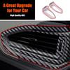 ABS Carbon Fiber Dashboard Side Air Vent Cover Trim For Subaru Forester 2025+