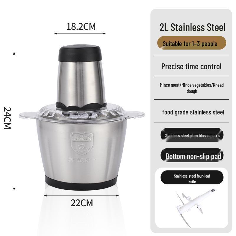 Multi-functional High-Power Electric Meat Grinder and Baby Food Processor JP Plug 110V
