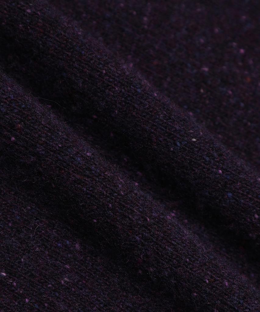 BROOKS BROTHERS Archive Argyle V-Neck Sweater (Purple) (Bbwnmm3931Tew)