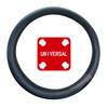 Car has no inner ring steering wheel cover four seasons breathable advanced sense non-slip PU handlebar cover