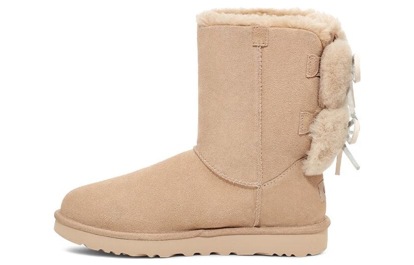 UGG Classic Double Bow Short Boot Mustard Seed Women s 1127131-MDSD 36