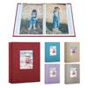 Slip-in Photo Album Linen Cover 28 Pages 56 Pockets 4x6-Inch Wedding Travel Baby Shower Kids Family Anniversary Picture Collection Book