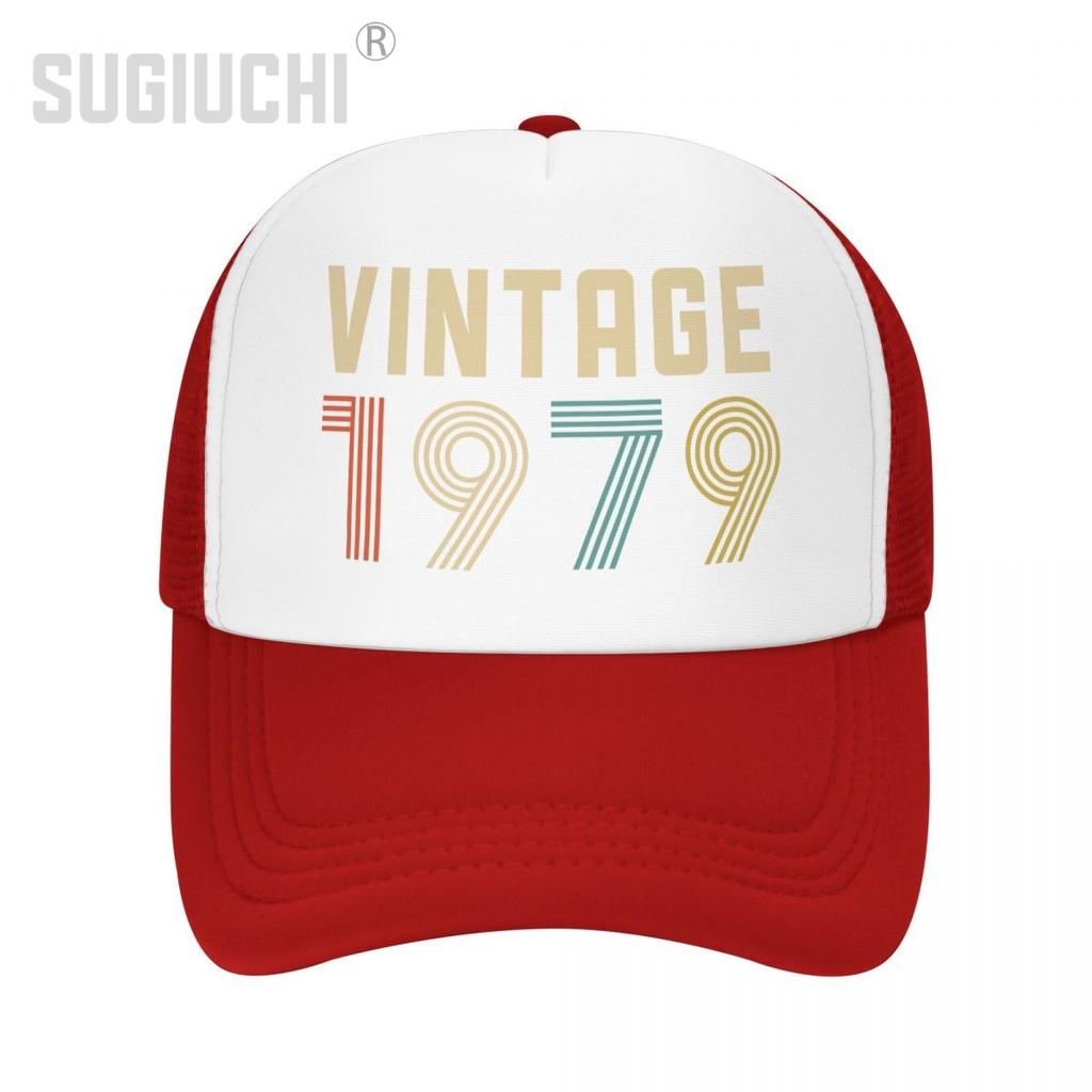 Mesh Cap Hat VINTAGE Trucker Birthday for Unisex Women Born All the People Retro Baseball Caps
