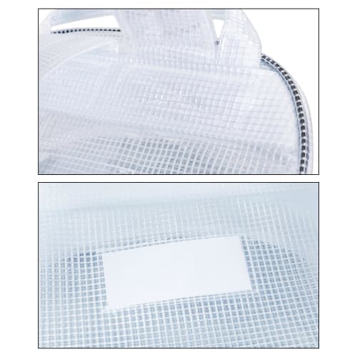 NOTAG Engineer Bag, Backpack, Transparent PVC, Anti-Static, Clean Room, A4 Size, Vinyl, Large Capacity, Waterproof, Durable, Long-Lasting, for Work