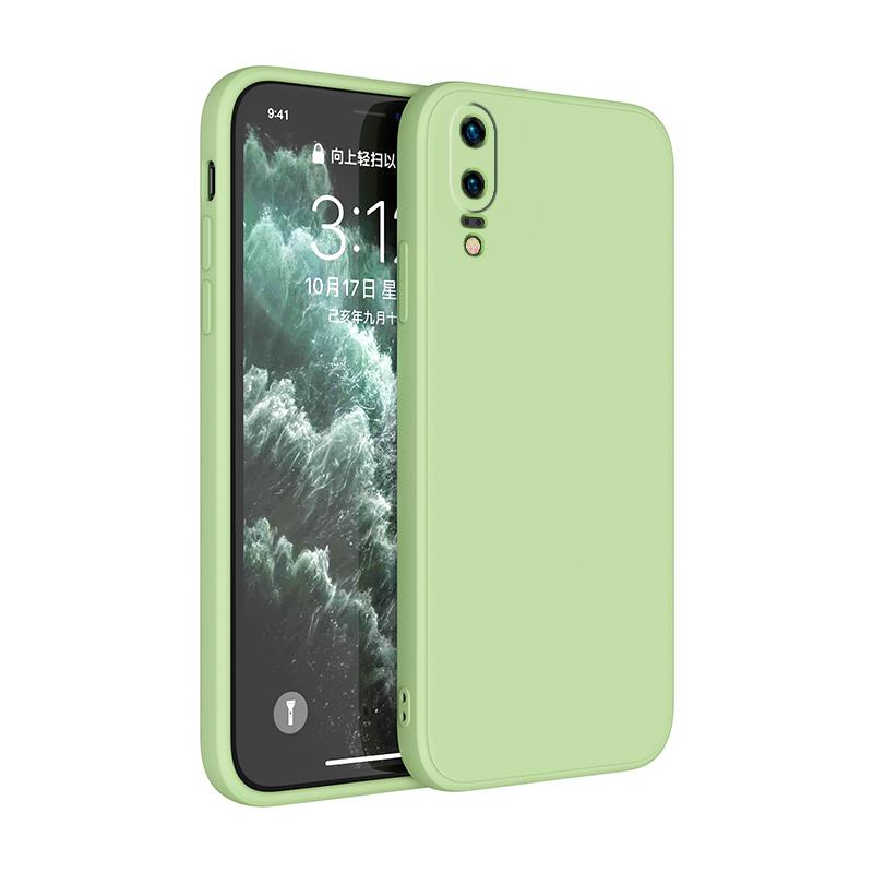 Camera Protection Original Phone Case for Huawei P20 P30 P40 Pro Lite P Smsrt Y9 2019 P Smart Z Shockproof Liquid Silicone Cover