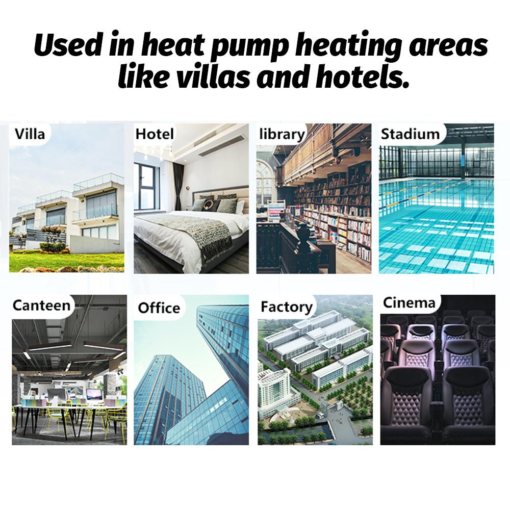 Smart Thermostat for Home Weekly Programmable Temperature Control IP20 Protection Heat Pump