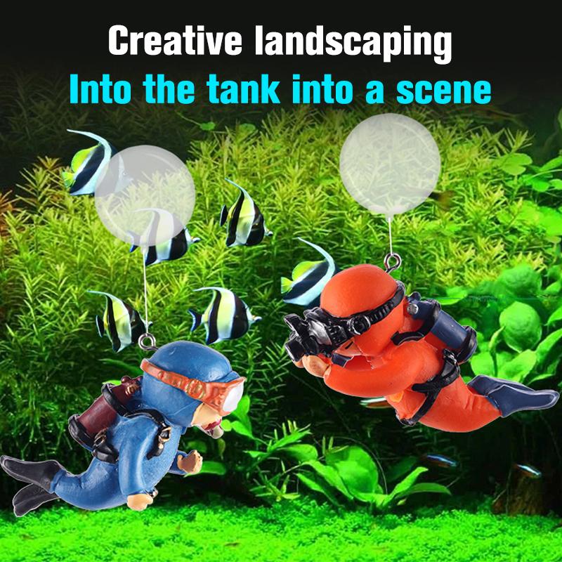 Aquarium Decor Accessories Interesting Floating Decoration Fish Tank Ornament