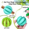 Puppy Teething Chew Clean Toy Balls Interactive Dog Treat Dispensing Ball Rubber Small Pet Enrichment Brain Stimulating Games