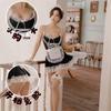 Plus Size European & American High-end Temptation Maid Lingerie Set