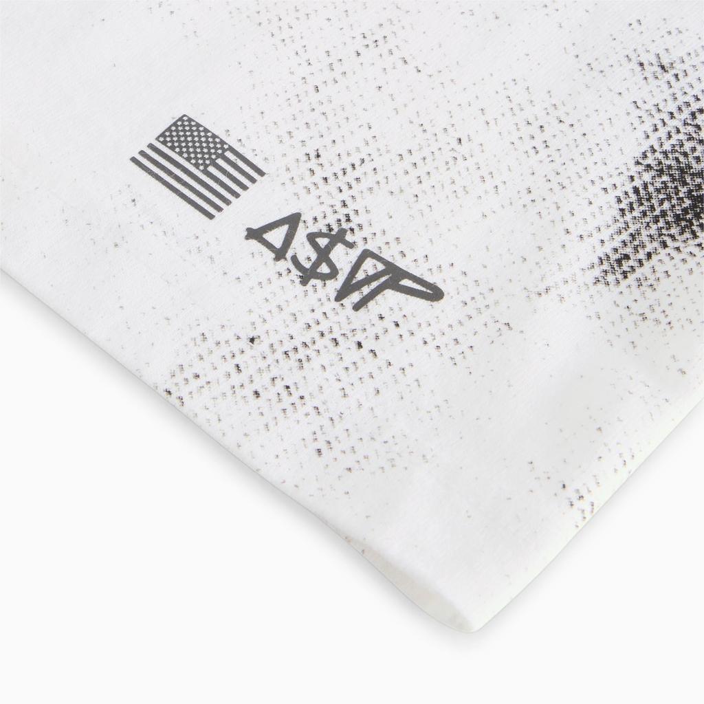 Puma X A$AP ROCKY Collaboration Brand Logo Safety Belt Design Casual Crew Neck Short Sleeve T-Shirt Men's White