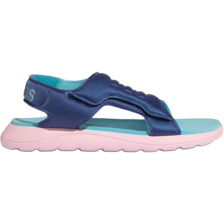 Adidas Comfort Sandal C Synthetic Leather Abrasion Resistant Children's Sandals Blue Children Aged 3 7 Years Old FY8858