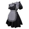 New Grey Maid Suit Anime Cosplay Suit Soft Girl Maid Uniform Skirt