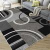 new modern geometric carpet anti slip carpet is easy to clean and suitable for bedrooms and living rooms