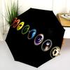 Pikachu Family Hug Joy Folding Umbrella Suitable For All Seasons Travel Umbrella Sun Umbrella Gift