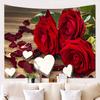 Bright Flowers Background 3d Printing Wall Cloth Soft Rectangle Painting Tapestry School Living Rooms Decoration Blanket