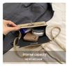 2026 Large-Capacity Retro Crossbody Small Square Bag with Lock Closure