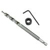 Drills Jig Guide 3/8" Drill Bit HSS Limit Ring Extracting Rotary Tools Kit Woodworking 1/4" Attachment Hex Spiral