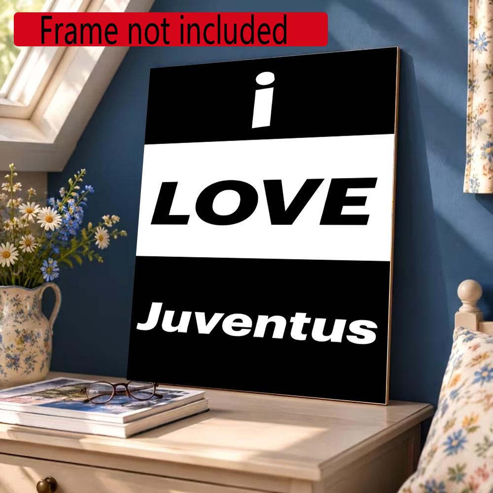 Juventus 5D Diy Diamond Painting Round Diamond Diy Frameless Holiday Artwork Suitable For Home Office Wall Decoration