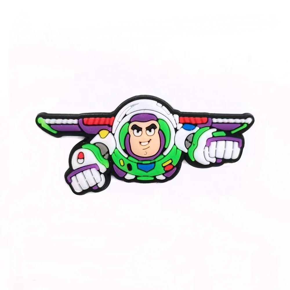 Popular Buzz Lightyear Croc Charms: Cute Cartoon Shoe Accessories, Best Selling Decoration Buckles