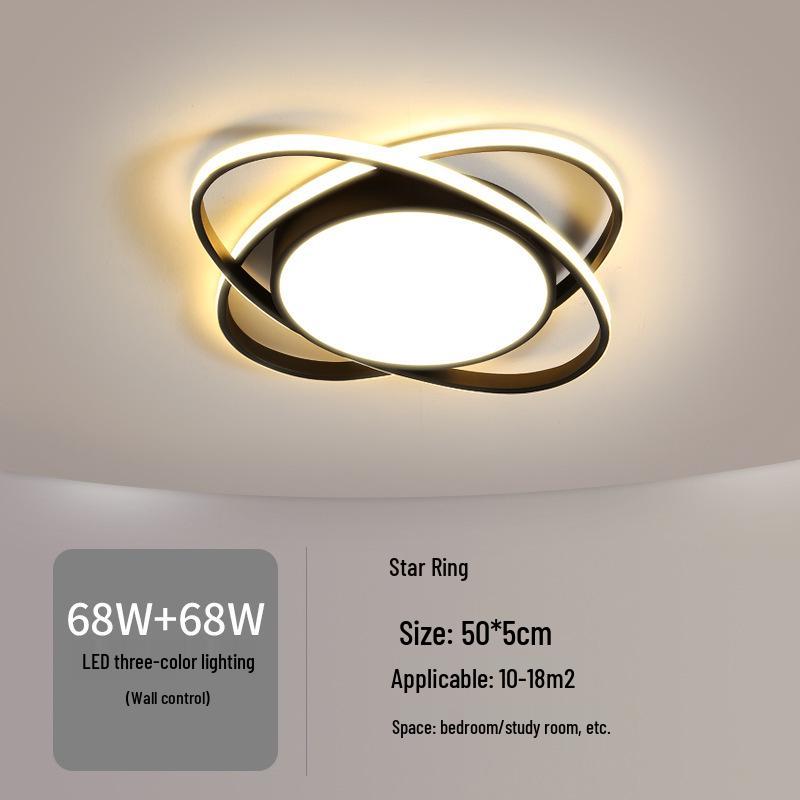 2024 LED Ceiling Light: Modern Minimalist Round Fixture for Bedroom, Living Room, Aisle, Corridor, and Balcony