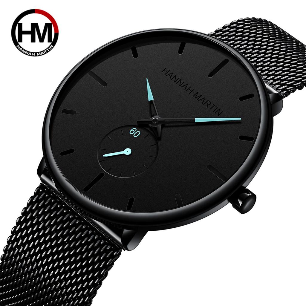 Men's Waterproof Quartz Fashion Watch with Small Second Hand