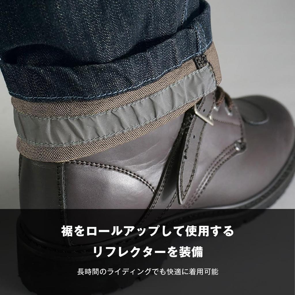 KOMINE 2025 Model Enigma Light Protect Jeans for and CE Stretch 5XL WJ-7325R Motorcycles, Spring, Summer, Autumn, Protector, Cotton, Black,