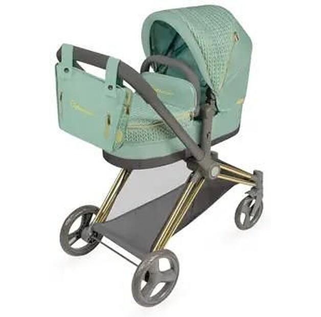 Cărucior pentru păpuși DeCuevas 81773 3 în 1 pliabil Capriccio 2025 cu geantă