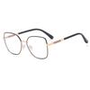 Transparent Computer Glasses Frame Women Anti Blue Light Presbyopia Eyewear Spring Hinge Metal Frames Reading Glasses Unisex