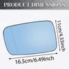 Side Heated Rearview Mirror Glass Blue Wide Angle for BMW E46 E65 E66 E67 325Ci 330Ci 745i 750i 760i 51167028427 51167028428
