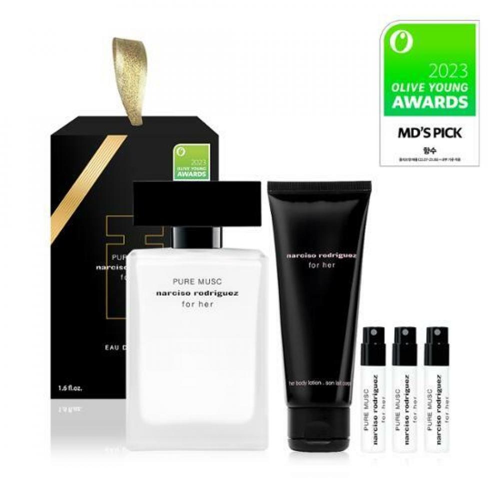 

Narciso Rodriguez Pure Musk for Her EDP 50 мл Awards Limited Edition (75 мл лосьона для тела+3 флакона)