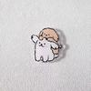 Magnetic Socket Pocket Stand Phone Grip Tok Bracket Korean Cute Cartoon Puppy Grip For iPhone Samsung Xiaomi Ring Finger Holder