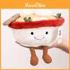 Creative Smile Expression Lamian Noodles Bowl Plush Doll For Kids Gift And Comfort