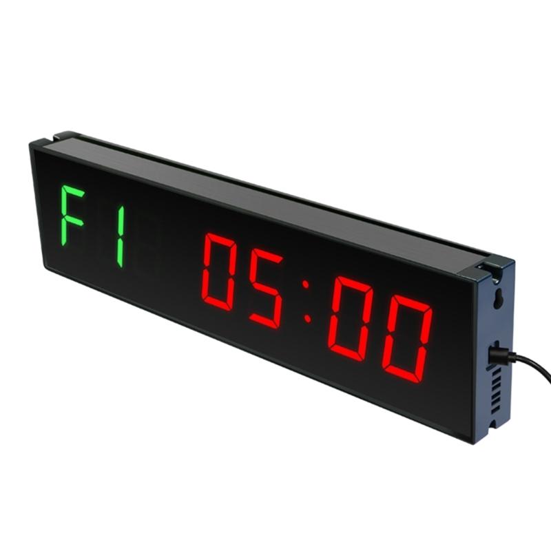 Home Stopwatch Count Down/Up, Workout Timer Interval Clock, LED Interval Timer