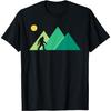 Bigfoot Pyramid Egyptian Sasquatch Silhouette T-Shirt